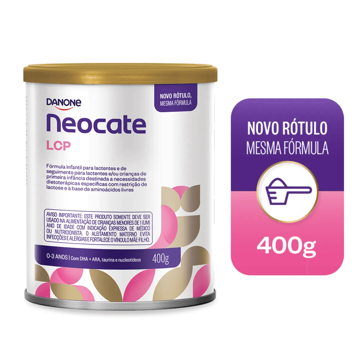 Neocate LCP 0 a 3 anos Lata 400g - Imagem 4